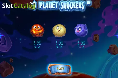 Скрин9. 9 Planet Shockers слот