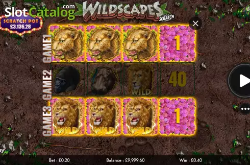 Скрин4. Wildscapes Scratch слот