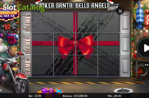 Скрин2. Biker Santa: Bells Angels Scratch слот