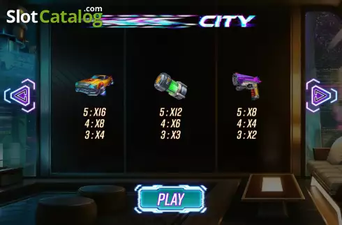 Скрин6. Cyborg City слот