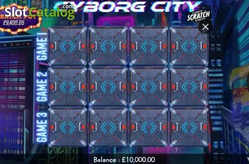 Скрин2. Cyborg City Scratch слот