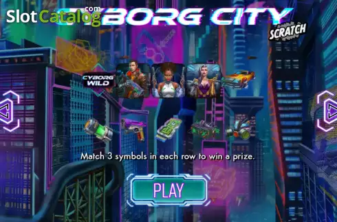 Скрин5. Cyborg City Scratch слот