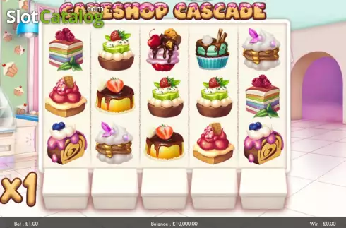 Скрин2. Cakeshop Cascade слот