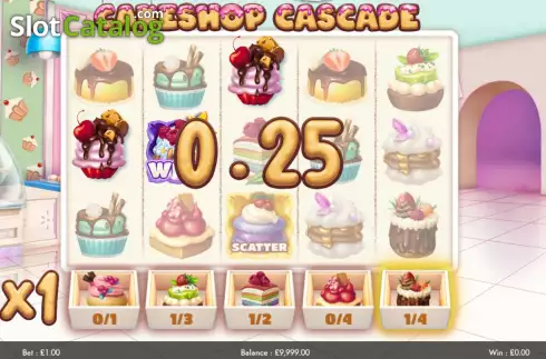 Скрин3. Cakeshop Cascade слот