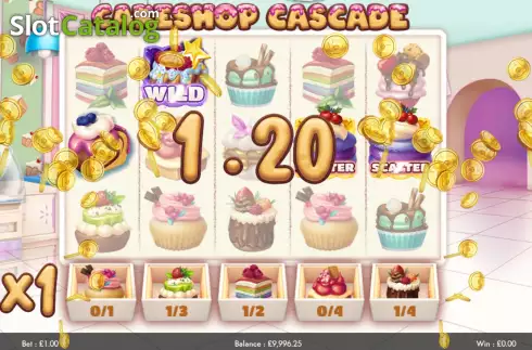Скрин4. Cakeshop Cascade слот