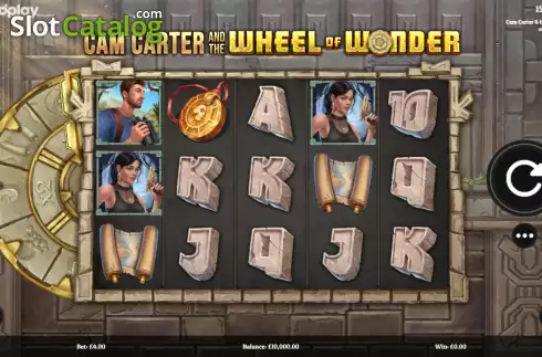 Скрин2. Cam Carter & The Wheel of Wonder слот