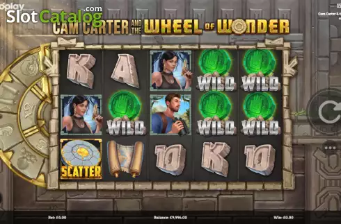 Скрин3. Cam Carter & The Wheel of Wonder слот