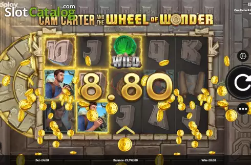 Скрин4. Cam Carter & The Wheel of Wonder слот