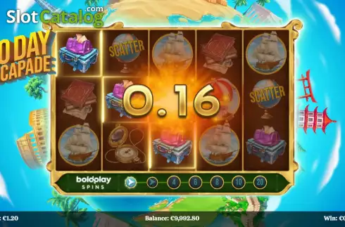 Скрин3. 80 Day Escapade слот