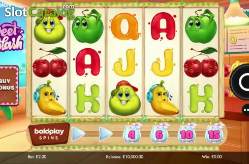 Скрин2. Sweet Splash слот