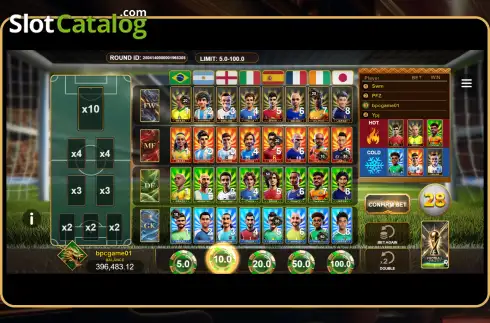 Скрин2. Football Legends (Boldplay) слот