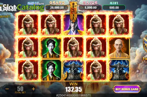 Скрин3. Monkey King: Black Wukong слот