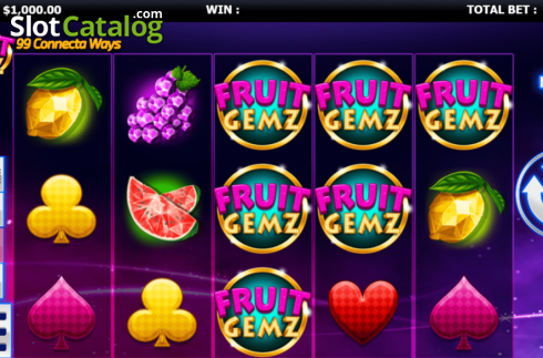 Скрин2. Fruit Gemz слот