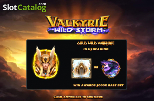 Скрин2. Valkyrie Wild Storm слот