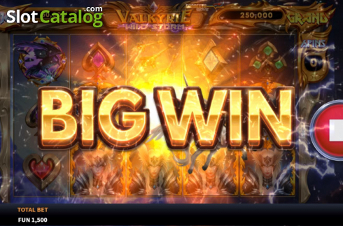 Скрин6. Valkyrie Wild Storm слот