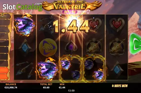 Скрин3. Return of the Valkyrie Splitz слот