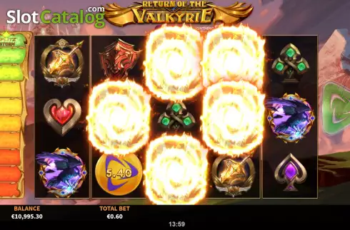 Скрин4. Return of the Valkyrie Splitz слот