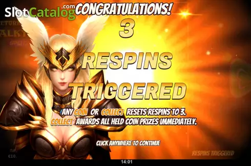 Скрин8. Return of the Valkyrie Splitz слот