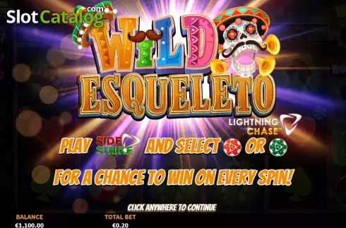 Скрин2. Wild Esqueleto Lightning Chase слот