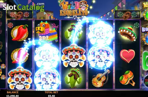 Скрин4. Wild Esqueleto Lightning Chase слот