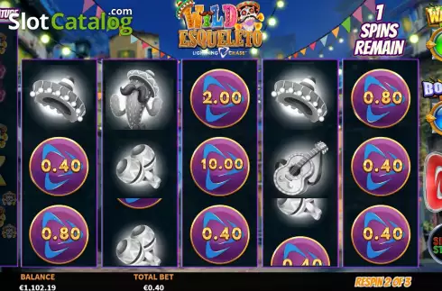 Скрин8. Wild Esqueleto Lightning Chase слот