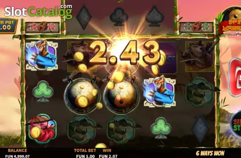 Скрин3. Spin Warrior Boom Pot слот