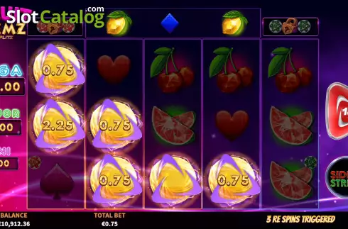 Скрин6. Fruit Gemz Splitz слот