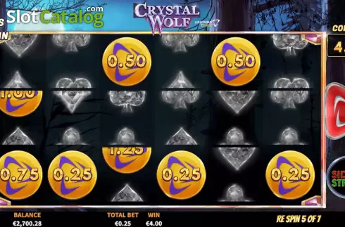 Скрин6. Crystal Wolf Lightning Chase слот