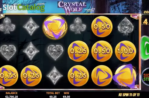Скрин7. Crystal Wolf Lightning Chase слот