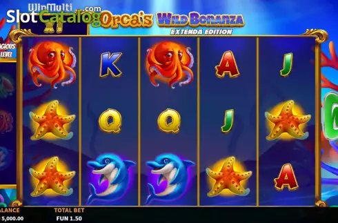 Скрин2. Orca's Wild Bonanza Extenda Edition слот