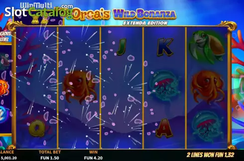 Скрин4. Orca's Wild Bonanza Extenda Edition слот