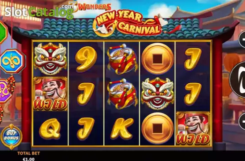 Скрин2. 3 Wonders New Year Carnival слот