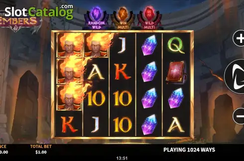 Скрин2. Elemental Forces Embers слот