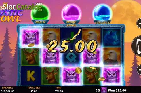 Скрин3. 3 Wonders Mystic Howl слот