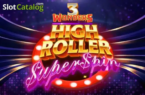 3 Wonders High Roller Super Spin логотип 3 Wonders High Roller Super Spin логотип
