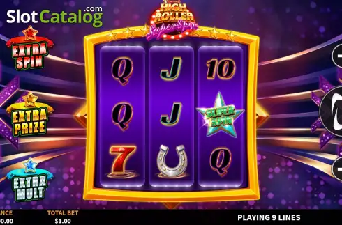 Скрин2. 3 Wonders High Roller Super Spin слот