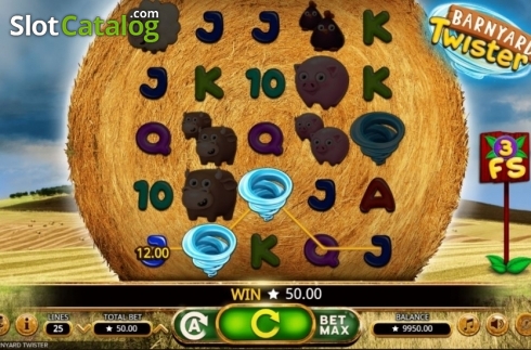 Скрин3. Barnyard Twister слот