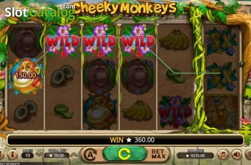 Скрин4. Cheeky Monkeys слот