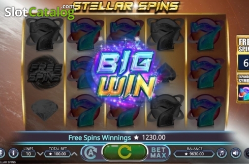 Скрин6. Stellar Spins слот