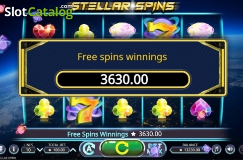 Скрин7. Stellar Spins слот