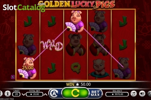 Скрин3. Golden Lucky Pigs слот