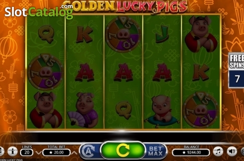 Скрин5. Golden Lucky Pigs слот