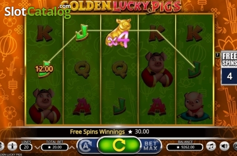Скрин7. Golden Lucky Pigs слот