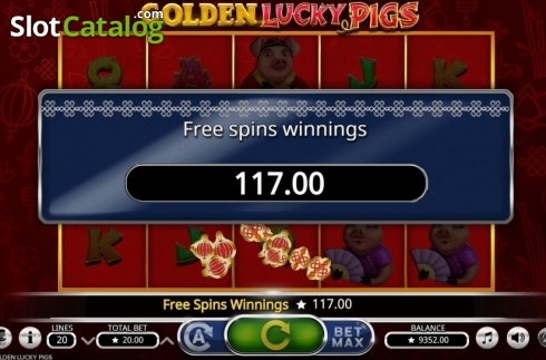 Скрин8. Golden Lucky Pigs слот