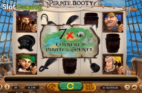 Скрин5. Pirate Booty слот