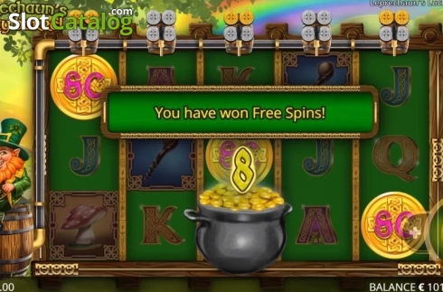 Скрин3. Leprechaun's Lucky Barrel слот