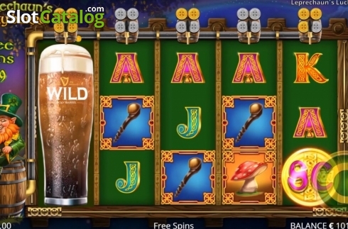Скрин4. Leprechaun's Lucky Barrel слот