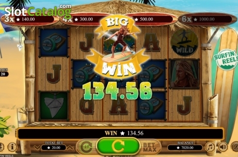 Скрин5. Surfin' Reels слот