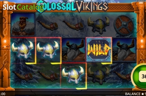 Скрин3. Colossal Vikings слот