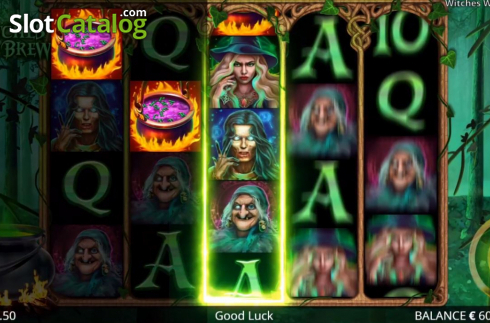 Скрин3. Witches Wild Brew слот